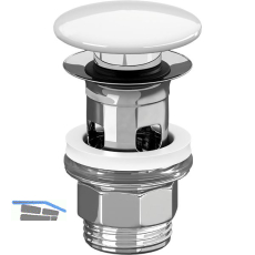 VILLEROY & BOCH 5/4" Schaftventil 68170001, Wei� Alpin