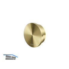 GEESA Handtuchhaken Opal gro�, Metallfinish Gold geb�rstet