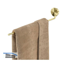 GEESA Handtuchhalter Opal Metallfinish Gold geb�rstet