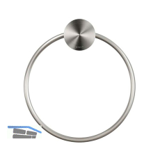 GEESA Handtuchring Opal Metallfinish Edelstahl geb�rstet