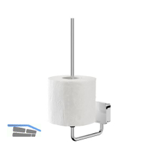 GEESA WC-Ersatzrollenhalter Topaz Chrom