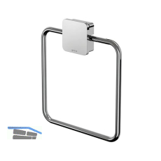 GEESA Handtuchring Topaz Chrom