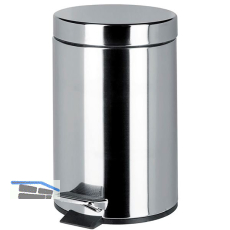 GEESA Treteimer Hotel 3 Liter Chrom