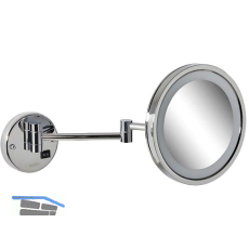 GEESA Kosmetikspiegel Mirror LED Chrom