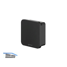 GEESA Handtuchhaken Topaz gro� Schwarz matt