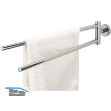 TIGER Handtuchhalter Boston 2-armig Edelstahl poliert