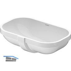 DURAVIT Unterbau-Waschtisch D-Code, Wei�