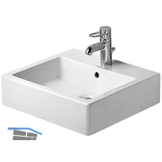 DURAVIT Aufsatz-Waschtisch Vero 50 Wandmontage, Wei�