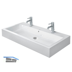 DURAVIT Aufsatz-Waschtisch Vero 100 Wandmontage, Wei�