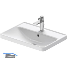 DURAVIT Einbau-Waschtisch D-Neo 60 mit Hahnlochbank, Wei�