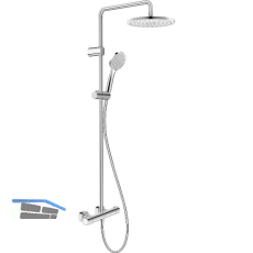 DURAVIT Duschsystem 1000 MinusFlow, Chrom