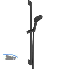 DURAVIT Brausegarnitur 700 mm, Schwarz matt