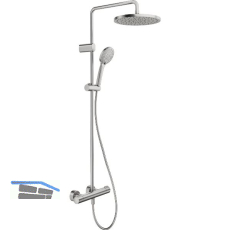 DURAVIT Duschsystem 1000 MinusFlow, Edelstahl