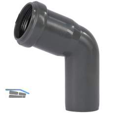 Bogen f�r Abflussrohr DN 32 mm / 67�