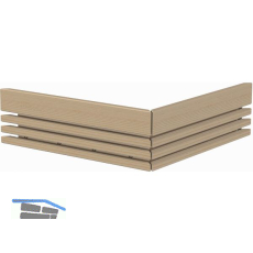 HARVIA Holzreling zu Qube 9 und 10,5 kW/Combi 10 kW Linde zweiseitig