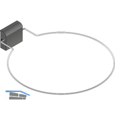 HARVIA Abschaltwippe f�r Saunaofen rund 530 mm