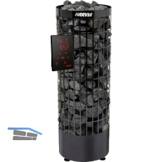 HARVIA Saunaofen Finnisch Cilindro XE 9 kW Black Steel