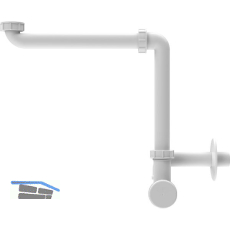 SOLIDO 5/4" x 32 mm Raumspar-M�belsiphon HL137N/30