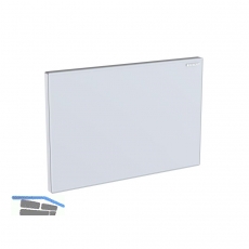 Geberit Abdeckplatte Sigma, Glas weiss