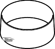 Geberit Sttzring d160