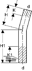 Geberit Mapress Edelstahl Passbogen