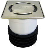 HL73Pr Einsteckablauf Primus DN110, senkrecht, Spitzende