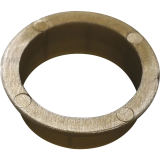 Dr�ckerf�hrung 18 mm, Kunststoff braun