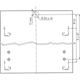 BLUM TANDEMBOX antaro Griff/Mitnehmer Innenschubkasten, Kunststoff Seidenwei�