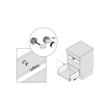 BLUM TANDEMBOX antaro Griff/Mitnehmer Innenschubkasten, Kunststoff Seidenwei�