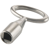 Steckschlssel f. Dornreiber/Kamintrl, VK 7 mm, Zinkdruckguss