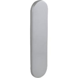 Blindschild rund GEOS (PZ 88/92), silber eloxiert