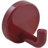 Wandhaken HEWI 477.90.010 � 50 mm, Tiefe 45 mm, Polyamid rubinrot