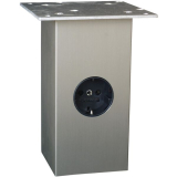 Barkonsole Jumbo \"Power Station\", H�he 170 mm, Aluminium Edelstahl Effekt