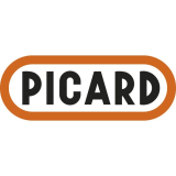 PICARD Lattenhammer geschmiedet 950 g mit Ledergriff, Nagelhalter