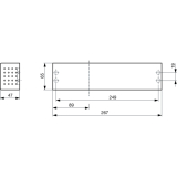 Trschlieer TS 91 B G-N EN 3, ohne Gleitschiene, Flgelb. -950 mm, RAL 9016
