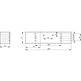 Trschlieer TS 93 B, EN 5-7, ohne Gleitschiene, Flgelb. -1600 mm, silber