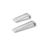 SECOTEC T�rkeile Kunststoff transparent 100mm SB-2 BL5