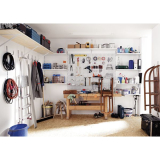 Easy H�ngeschiene, L�nge 2000 mm, Stahl wei�-alu (RAL 9009)