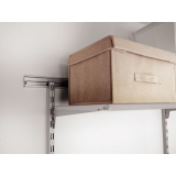 Easy Wandleiste 10008, L�nge 2032 mm, Stahl wei�-alu (RAL 9006)