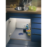 Wasserschutz Einlegematte Aqua-Non, KS silber/Edelstahldekor