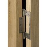 Federband ST 150 dreiteilig, Bandhhe 153 mm, Rollen  16 mm, Edelstahl