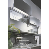 PEKA HB 500 Hochliftbeschlag, KB 600-900, Flgelgewicht bis 5KG, silberfarbig