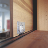 Miniroll 15/25 Beschlgegrt. Laufwerk mit Kugellager, 2 trig,Kunststoff