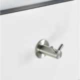 Mantelhaken Pechal Breite 35 mm, Hhe 35 mm, Edelstahl gebrstet