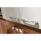 Griff Brome LA 224 mm, Breite 266 mm, ZN Edelstahl Effekt