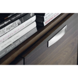 Griff Wrap LA 128 mm, Breite 190 mm, ZN Edelstahl Effekt