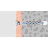 Nageldbel 5x 50 Senkkopf mit Schraube verzinkt