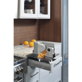 Metall-Einbau-Allesschneider AES 52 S silbermetallic, rechts