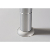 Rosettenbefestigung Quatro Bohr  12, Aluminium eloxiert