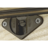 Ziehl - 25 Innenfront F�hrungsriegeL - Bohr � 30, Kunststoff braun